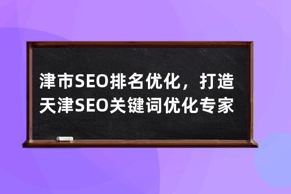 津市SEO排名优化，打造天津SEO关键词优化专家